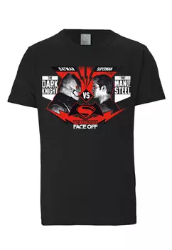 Футболка Logoshirt Batman vs. Superman, черный