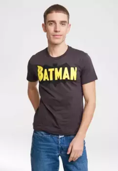 Футболка Logoshirt "BATMAN - WINGS", с крутым Logoshirtом супергероя, коричневый