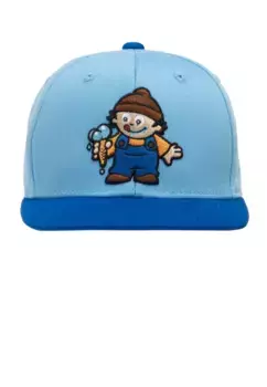 ФУТБОЛКА Logoshirt Бейсбольная кепка "Mainzelmnnchen - Anton - Ice Cream" с детальной вышивкой, голубой