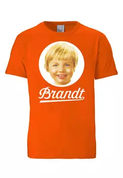 Футболка Logoshirt Brandt Zwieback, оранжевый