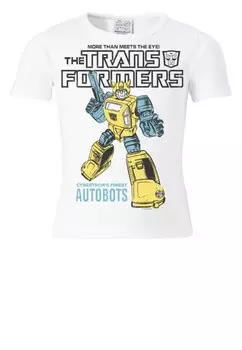Футболка LOGOSHIRT Bumblebee - Autobots, белый