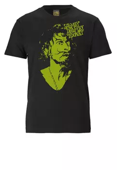 Футболка Logoshirt Catweazle Salmay Dalmay Adonay, черный