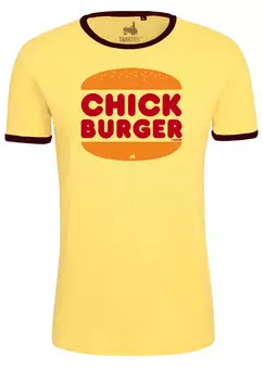 Футболка Logoshirt Chick Burger, желтый