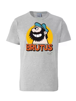 Футболка Logoshirt, цвет grau/meliert