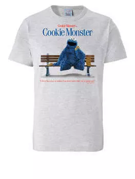 Футболка Logoshirt, цвет grau/meliert