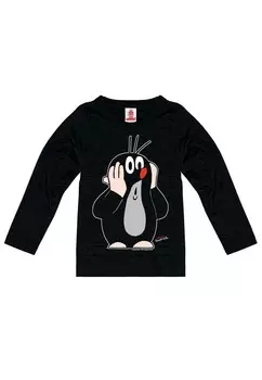 Футболка Logoshirt DER KLEINE MAULWURF, черный