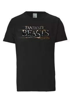 Футболка Logoshirt Fantastic Beasts Logo, черный