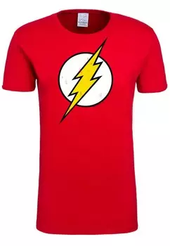 Футболка Logoshirt FLASH LOGO, красный