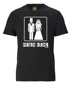 Футболка Logoshirt GAME OVER, черный