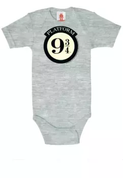 ФУТБОЛКА Logoshirt "Гарри Поттер — Logoshirt платформы 9 3/4" с лицензионным принтом, цвет Grau-Meliert