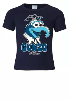 Футболка Logoshirt Gonzo Muppet Show, темно синий