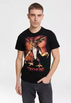 Футболка Logoshirt "Gremlins - Monster" со всемирно известным принтом Gremlin спереди, черный