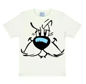 Футболка Logoshirt "Idefix - Faces - Asterix", с великолепным принтом спереди, серый