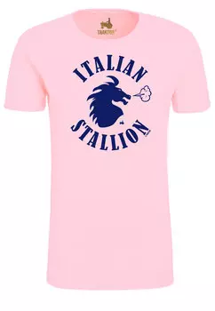 Футболка Logoshirt Italian Stallion, розовый