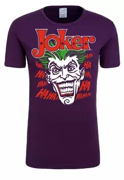 Футболка LOGOSHIRT Joker, фиолетовый