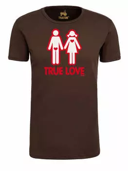 Футболка Logoshirt, коричневый