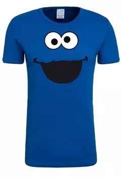 Футболка LOGOSHIRT Krmelmonster, синий