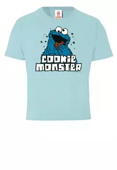 Футболка Logoshirt Krmelmonster, светло-синий
