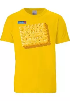 Футболка Logoshirt Leibniz Keks, желтый