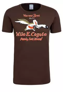 Футболка Logoshirt Looney Tunes, коричневый