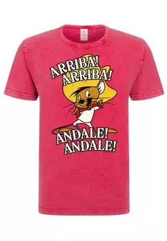 Футболка Logoshirt Looney Tunes Speedy Gonzales, красный