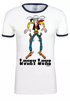 Футболка Logoshirt LUCKY LUKE, белый