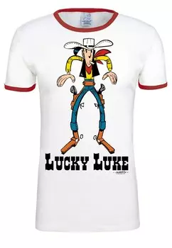 Футболка Logoshirt LUCKY LUKE, белый
