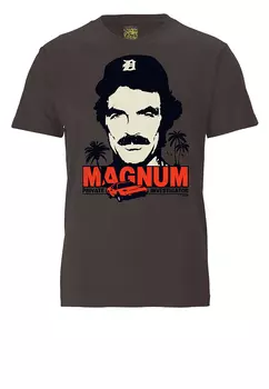 Футболка Logoshirt MAGNUM, темно-серый