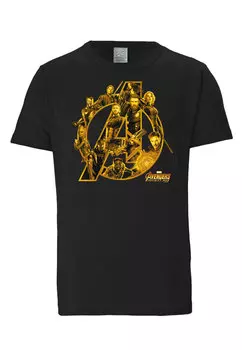 Футболка Logoshirt Marvel Avengers Infinity War, черный