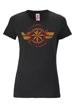Футболка Logoshirt MARVEL COMICS, черный