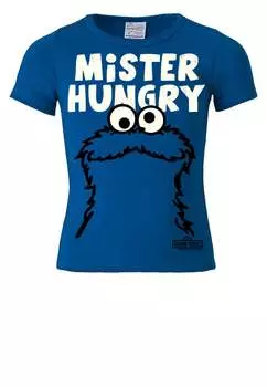 Футболка Logoshirt Mister Hungry, синий