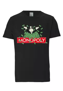 Футболка Logoshirt Monopoly, черный
