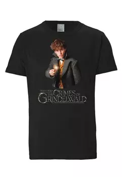 Футболка Logoshirt NEWT SCAMANDER, черный