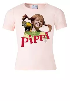 Футболка LOGOSHIRT, пастельно-розовый