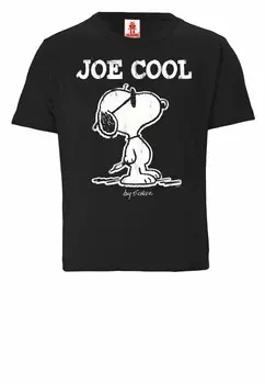 Футболка LOGOSHIRT Peanuts – Snoopy, черный