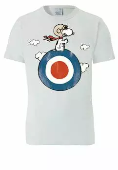 Футболка Logoshirt Peanuts Snoopy, синий