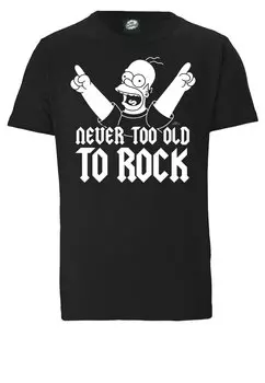 Футболка Logoshirt Print The Simpsons, черный