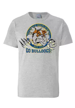 Футболка Logoshirt Riversale, цвет grau-meliert