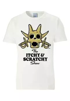 Футболка Logoshirt Scratchy The Simpsons, цвет altwei