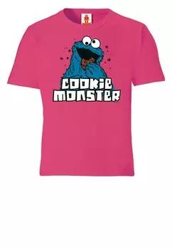 Футболка Logoshirt Sesamstrae, розовый