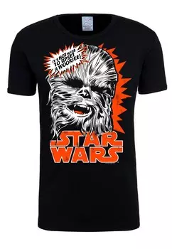 Футболка LOGOSHIRT Shirt Chewbacca, черный
