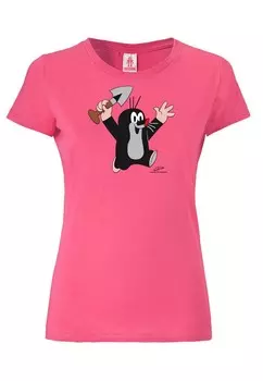 Футболка LOGOSHIRT Shirt Der kleine Maulwurf, розовый