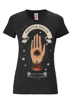 Футболка LOGOSHIRT Shirt Fantastic Beasts - Percival Graves, черный