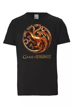 Футболка LOGOSHIRT Shirt Game of Thrones, черный