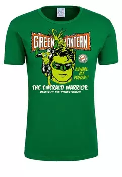 Футболка LOGOSHIRT Shirt Green Lantern – Power, зеленый