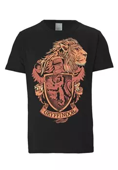Футболка LOGOSHIRT Shirt Harry Potter - Gryffindor, черный
