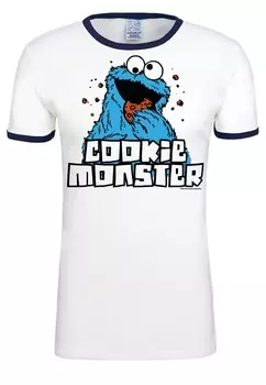 Футболка LOGOSHIRT Shirt Krmelmonster, белый