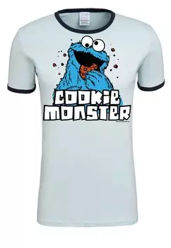 Футболка LOGOSHIRT Shirt Krmelmonster, светло-синий