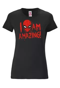 Футболка LOGOSHIRT Shirt Marvel Comics, черный