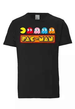 Футболка LOGOSHIRT Shirt Pac-Man, черный